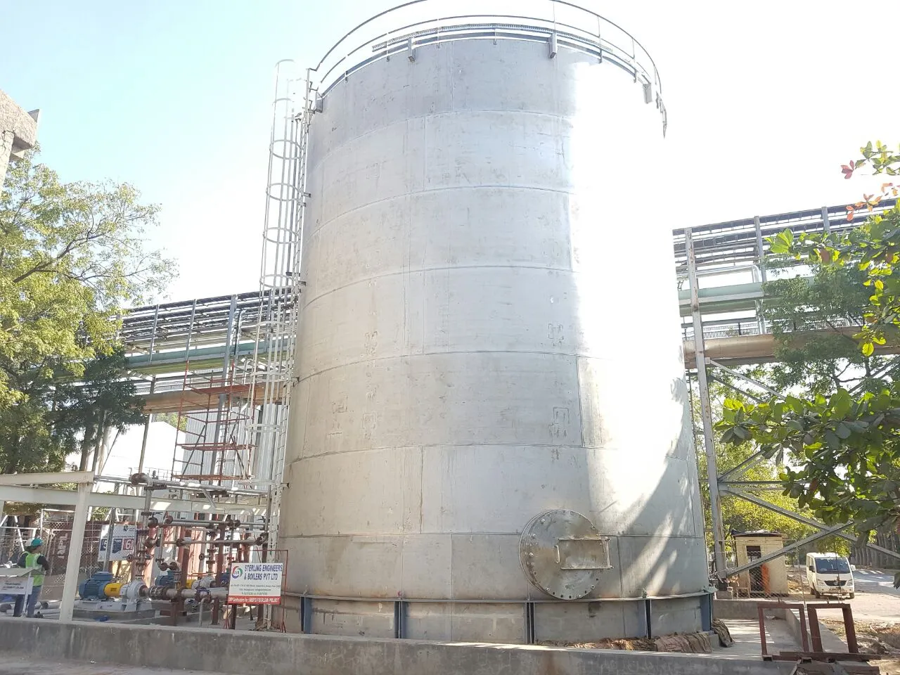 FABRICATION AND ERECTION OF SS PIPING AND TANK AND EQUIPMENT AT BIGWAN ,IMERYS FIBERLEAN